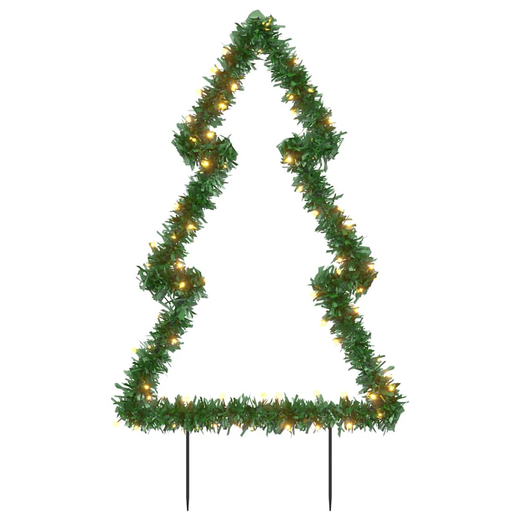 Ukrasno božićno drvce sa šiljcima 80 LED 60 cm