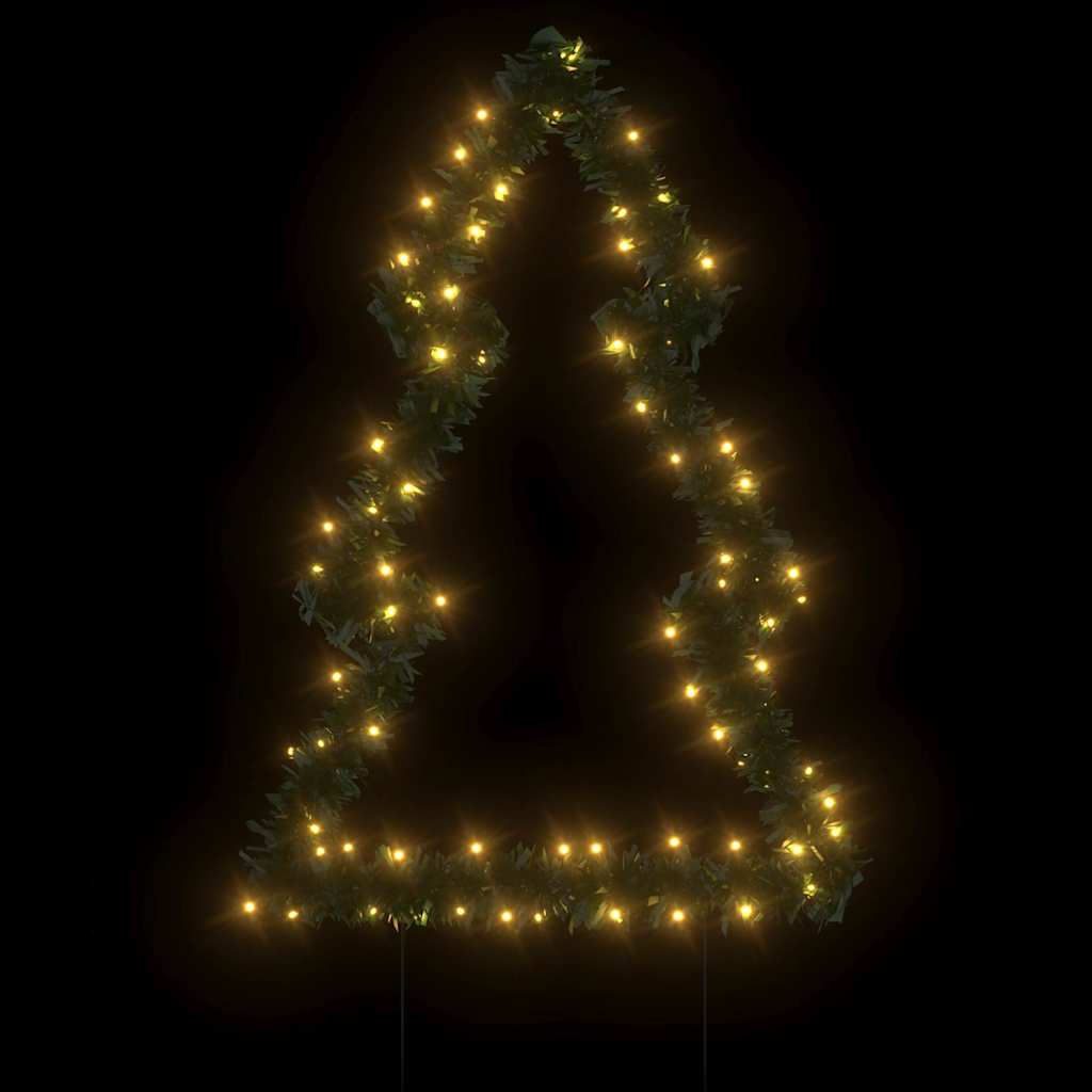 Ukrasno božićno drvce sa šiljcima 80 LED 60 cm
