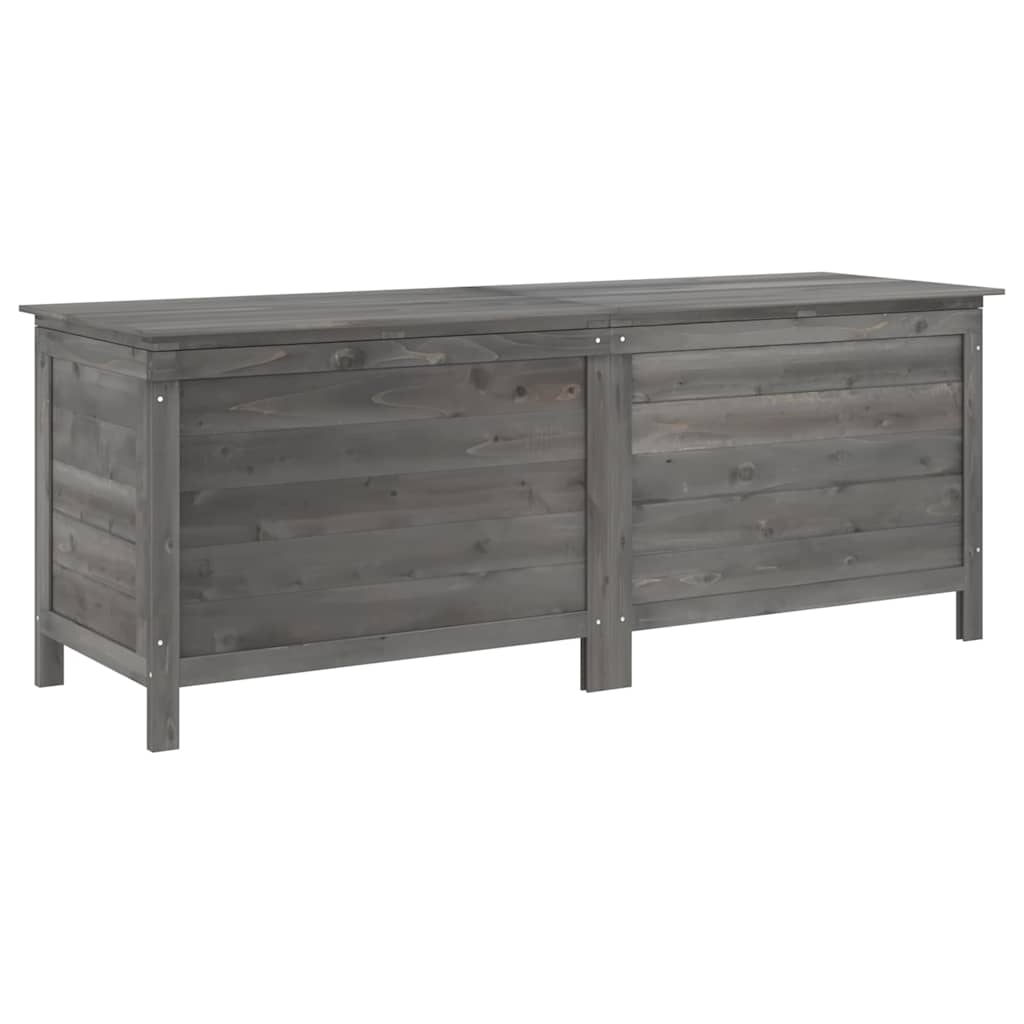 Vrtna kutija za pohranu antracit 150 x 50 x 56,5 cm od jelovine