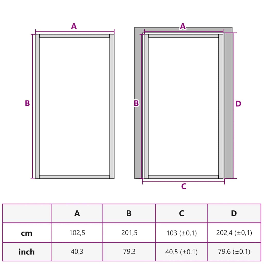 Sobna vrata tanka crna 102,5x201,5 cm kaljeno staklo i aluminij