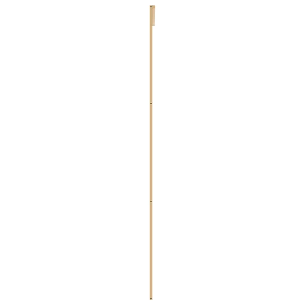 Klizna vrata zlatna 102,5x205 cm matirano staklo ESG i aluminij