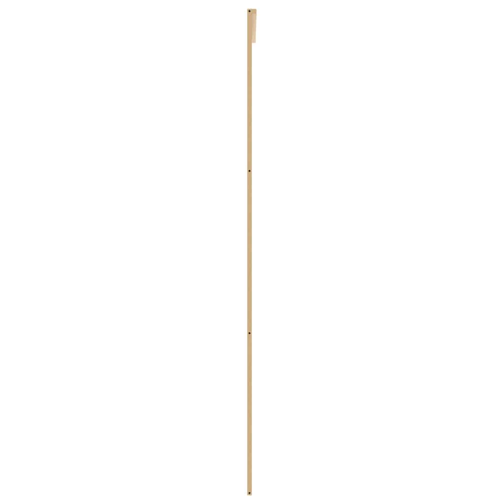 Klizna vrata zlatna 76x205 cm matirano staklo ESG i aluminij