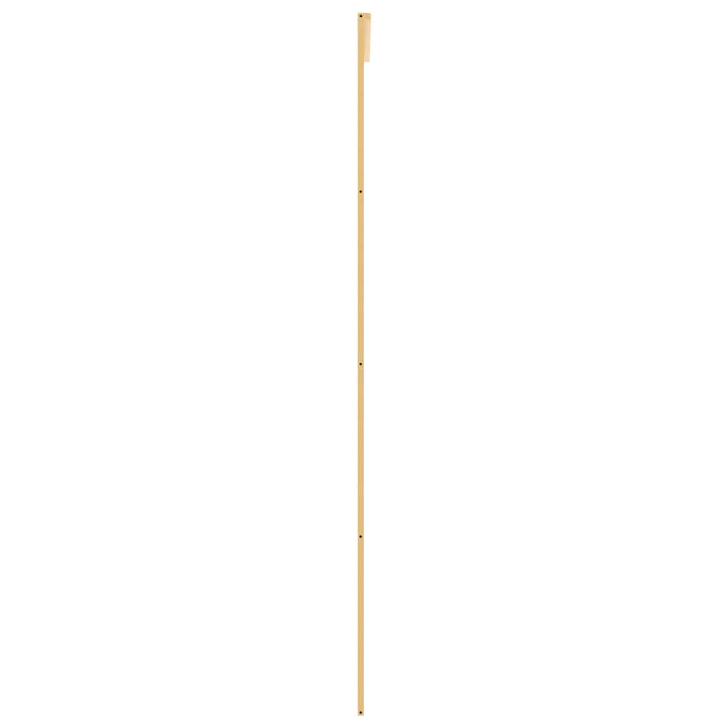 Klizna vrata zlatna 102,5x205 cm matirano staklo ESG i aluminij