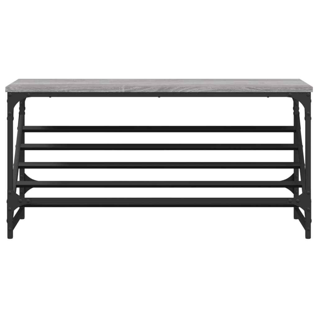 Stalak za cipele boja hrasta 90 x 30 x 45 cm konstruirano drvo