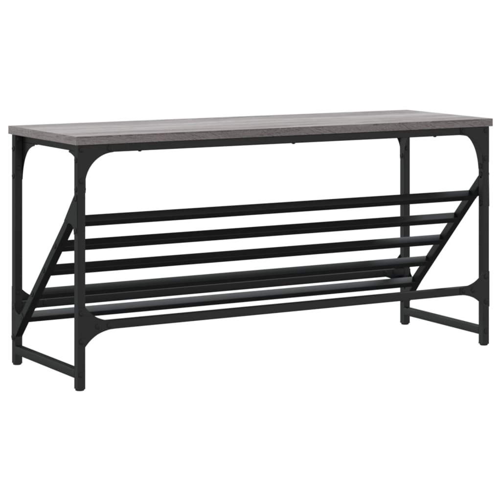 Stalak za cipele boja hrasta 90 x 30 x 45 cm konstruirano drvo