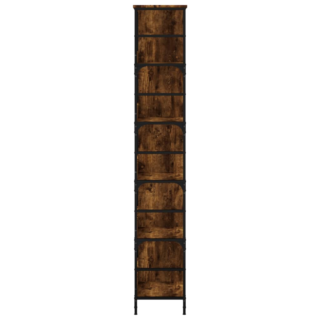 Police za knjige boja hrasta 78,5x33x188,5 cm konstruirano drvo