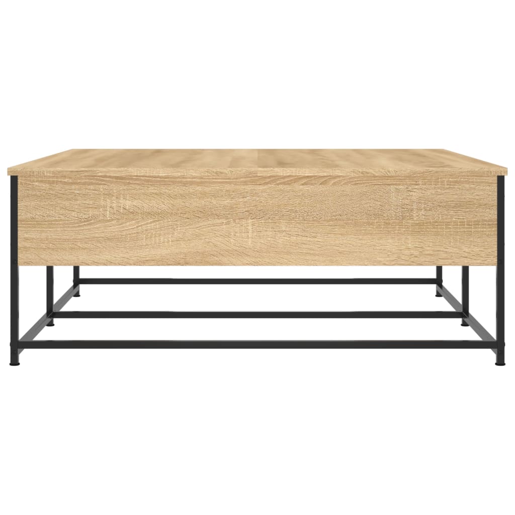 Stolić za kavu boja hrasta 100x99x40 cm konstruirano drvo