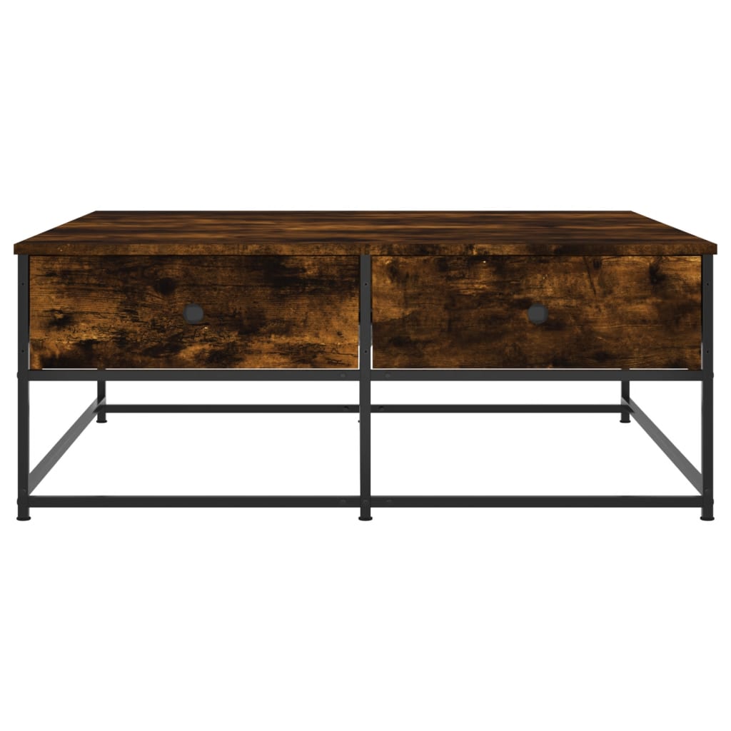 Stolić za kavu boja hrasta 100x99x40 cm konstruirano drvo