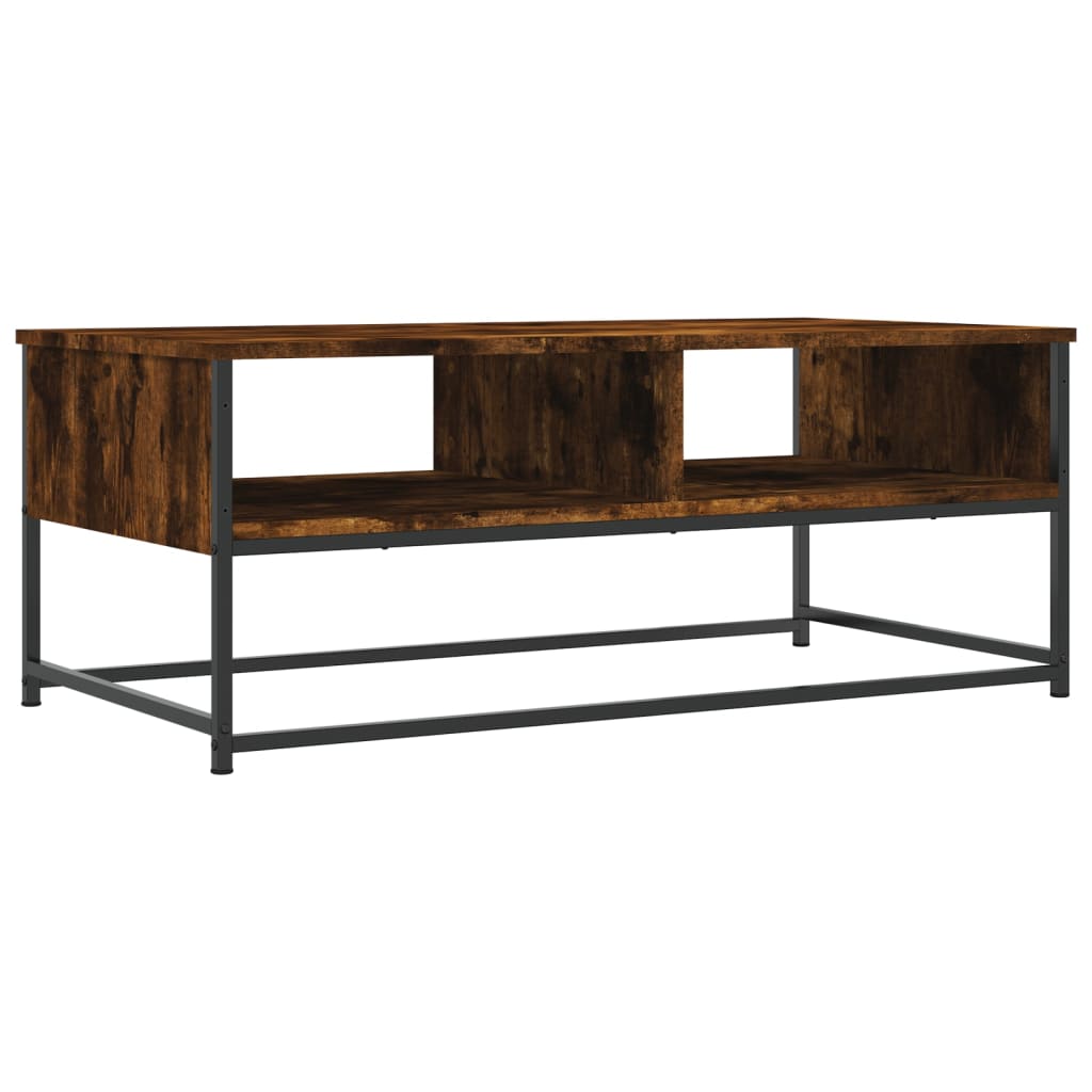 Stolić za kavu boja hrasta 100 x 51 x 40 cm konstruirano drvo