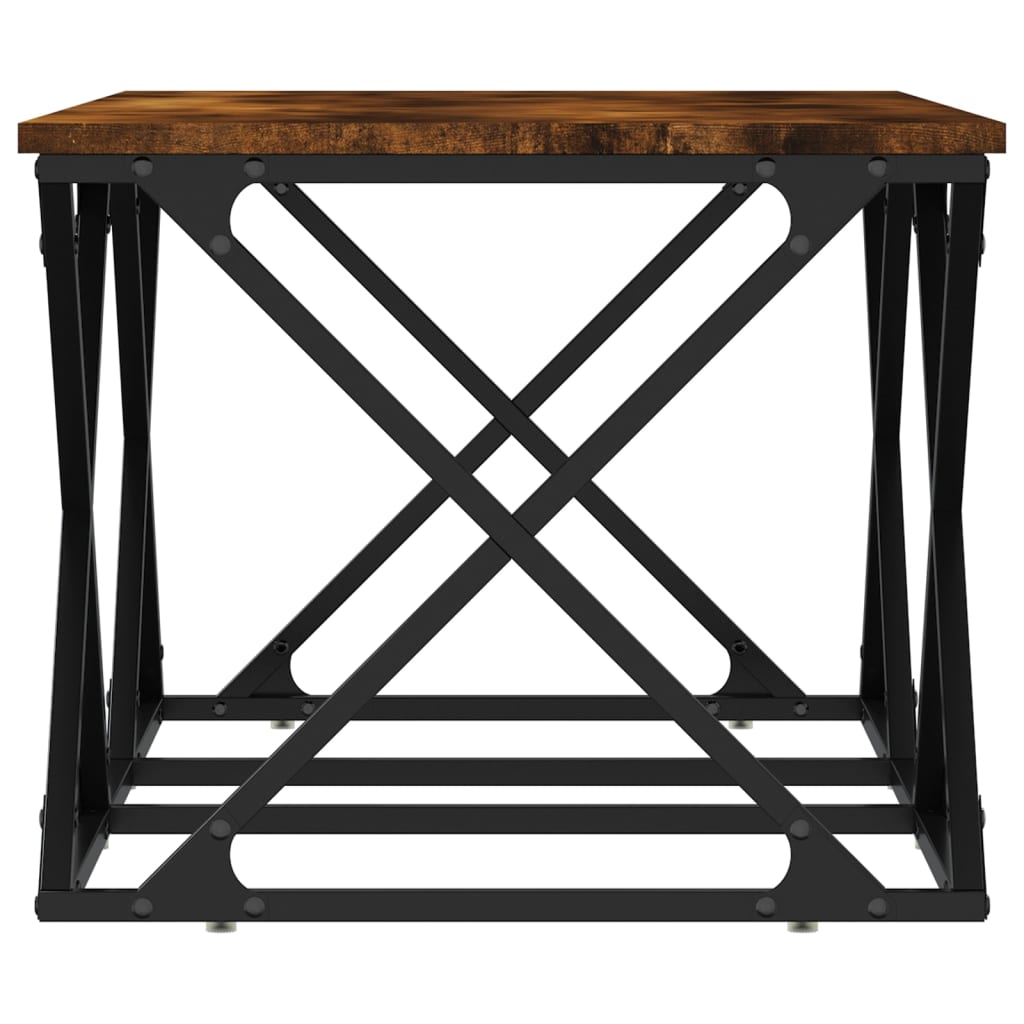 Stolić za kavu boja hrasta 100 x 49 x 40 cm konstruirano drvo