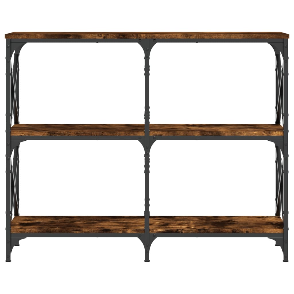 Konzolni stol boja hrasta 100x28x80,5 cm od konstruiranog drva