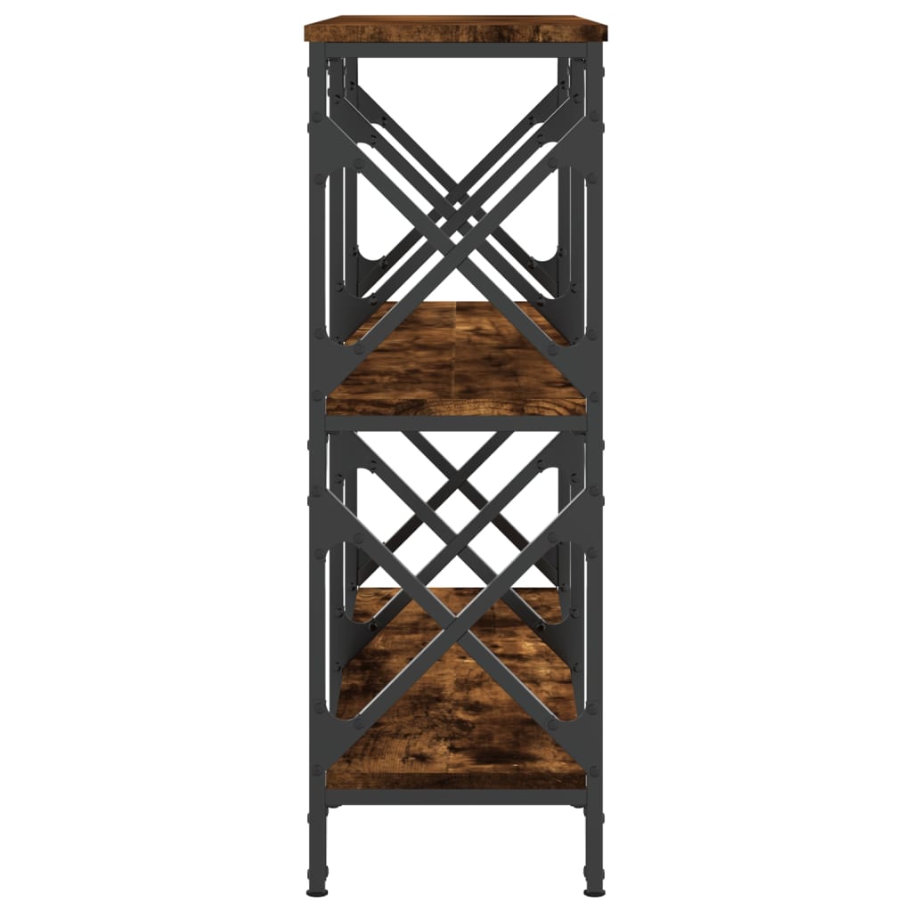 Konzolni stol boja hrasta 100x28x80,5 cm od konstruiranog drva