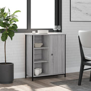 Komoda boja hrasta sonome 70 x 30 x 80 cm od konstruiranog drva Siva