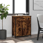 Komoda boja dimljenog hrasta 70 x 30 x 80 cm konstruirano drvo