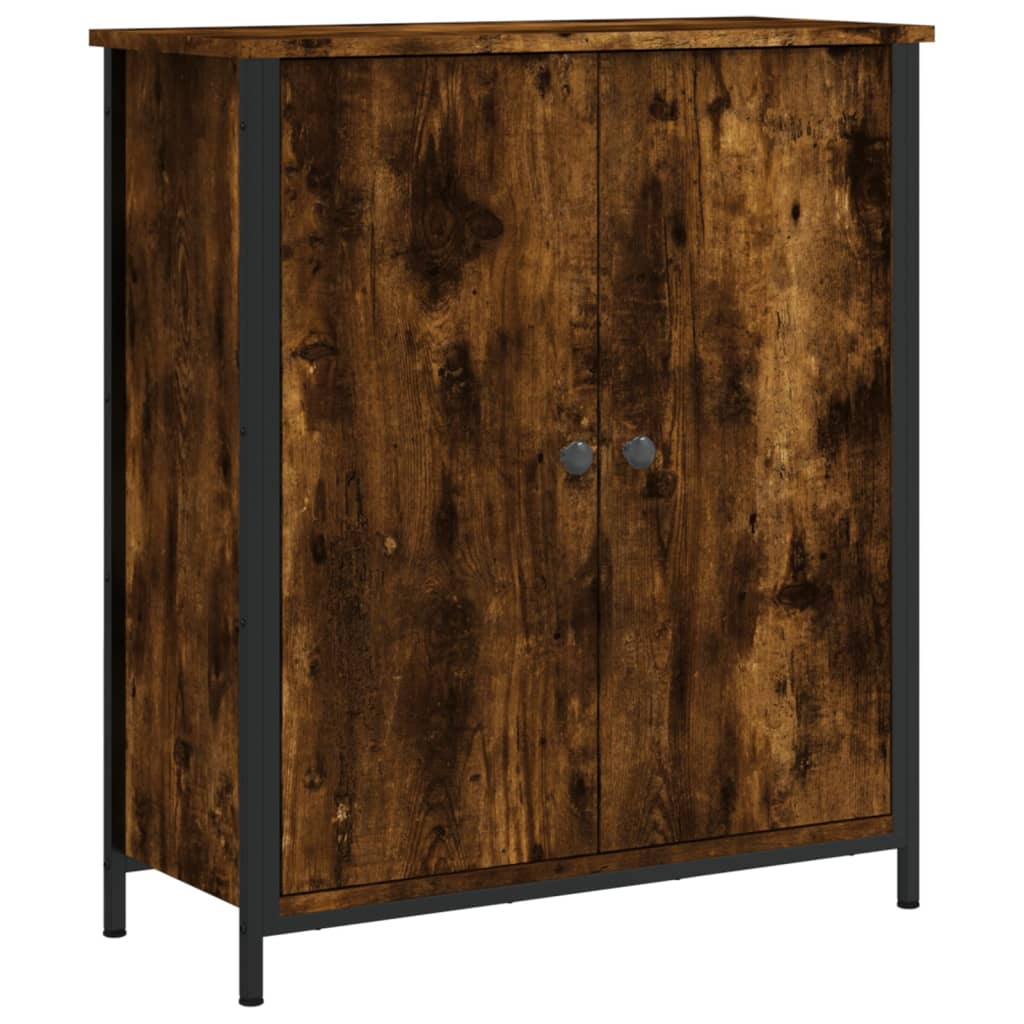 Komoda boja dimljenog hrasta 70 x 30 x 80 cm konstruirano drvo
