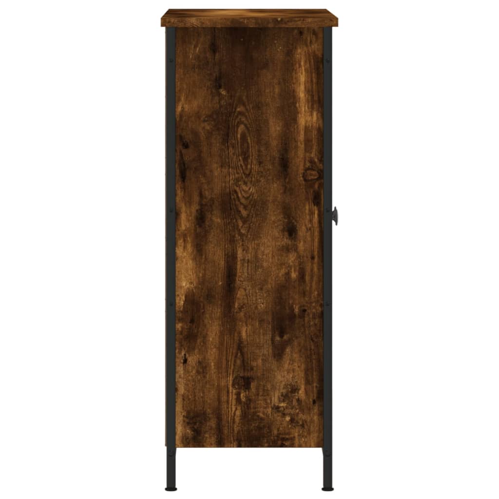 Komoda boja dimljenog hrasta 70 x 30 x 80 cm konstruirano drvo