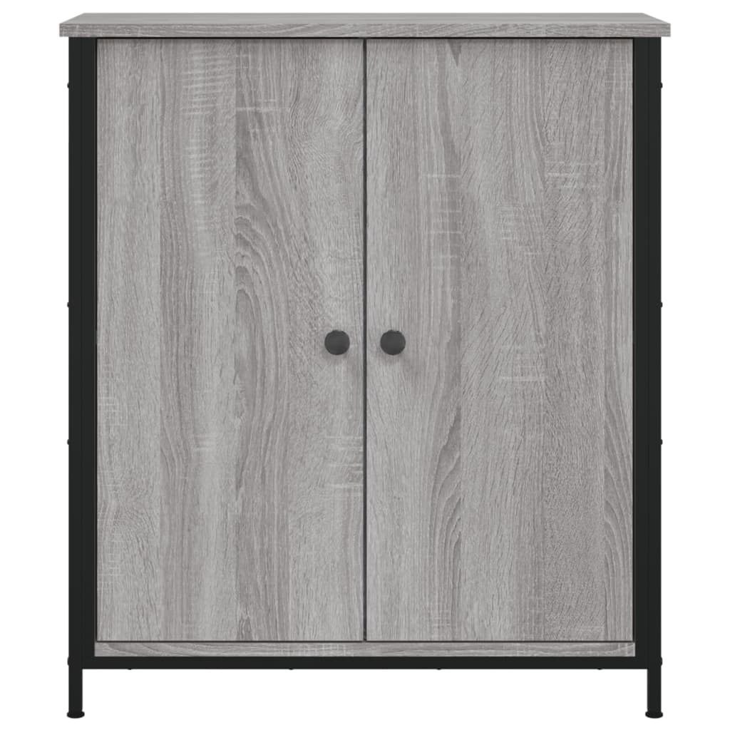 Komoda boja hrasta sonome 70 x 30 x 80 cm od konstruiranog drva Siva