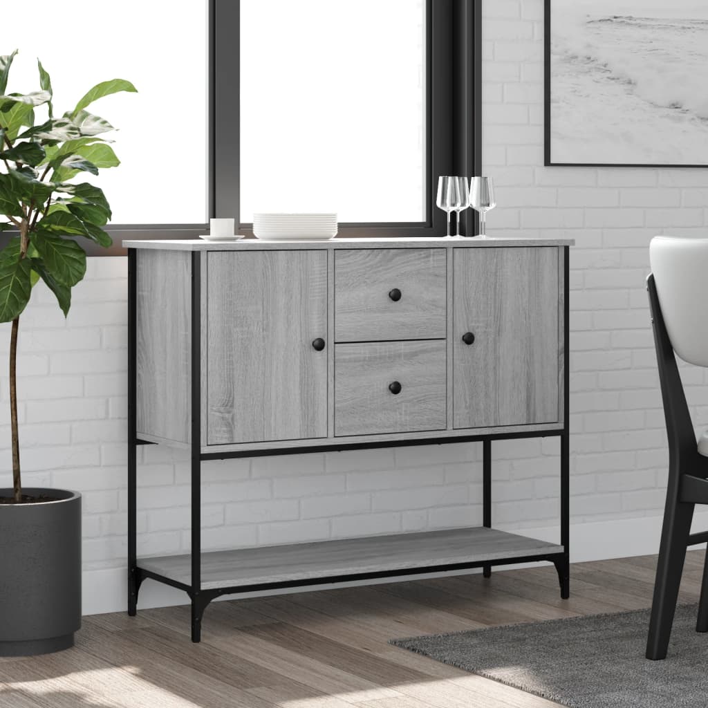 Komoda boja hrasta sonome 100x36x85 cm konstruirano drvo