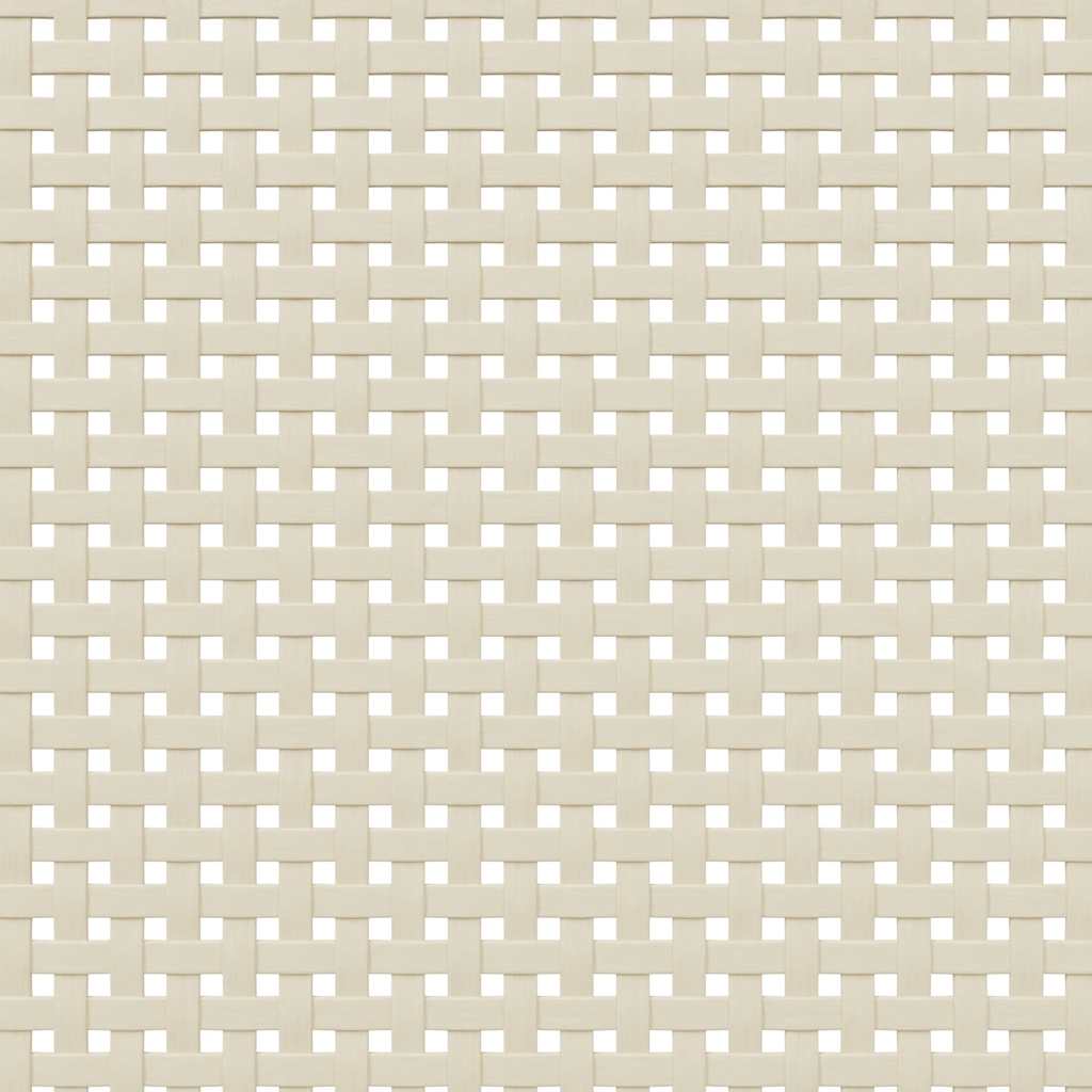 Regal za knjige SENJA izgled ratana bijeli 90x35x130cm borovina