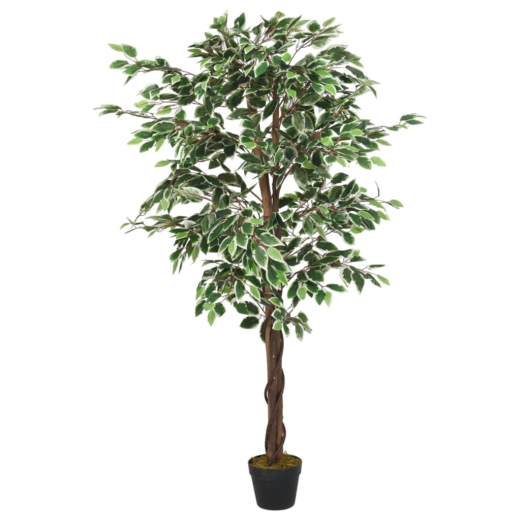 Umjetno stablo fikusa 1008 listova 180 cm zeleno