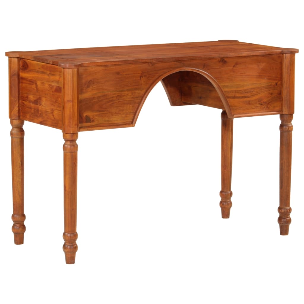 Radni stol s ladicama 110 x 50 x 76 cm masivno bagremovo drvo