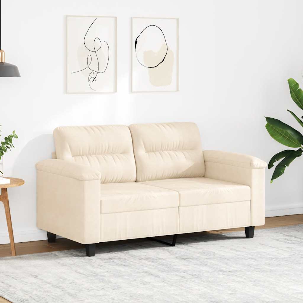 Dvosjed Bež 120 cm od mikrovlakana