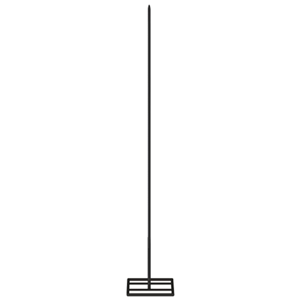 Metalno ukrasno božićno drvce crno 60 cm