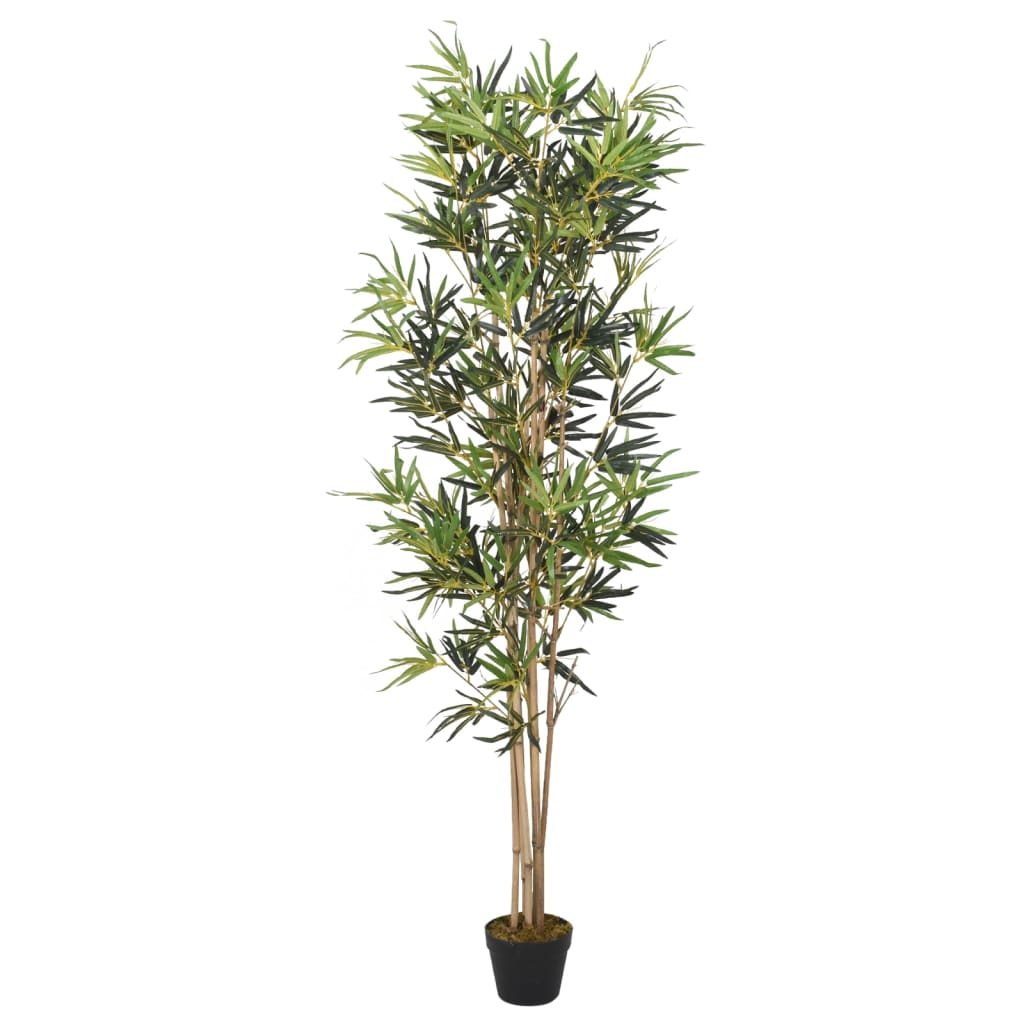Umjetno stablo bambusa 1288 listova 180 cm zeleno