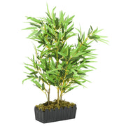 Umjetno stablo bambusa 500 listova 80 cm zeleno