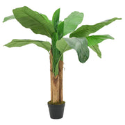 Umjetno stablo banane 9 listova 120 cm zeleno