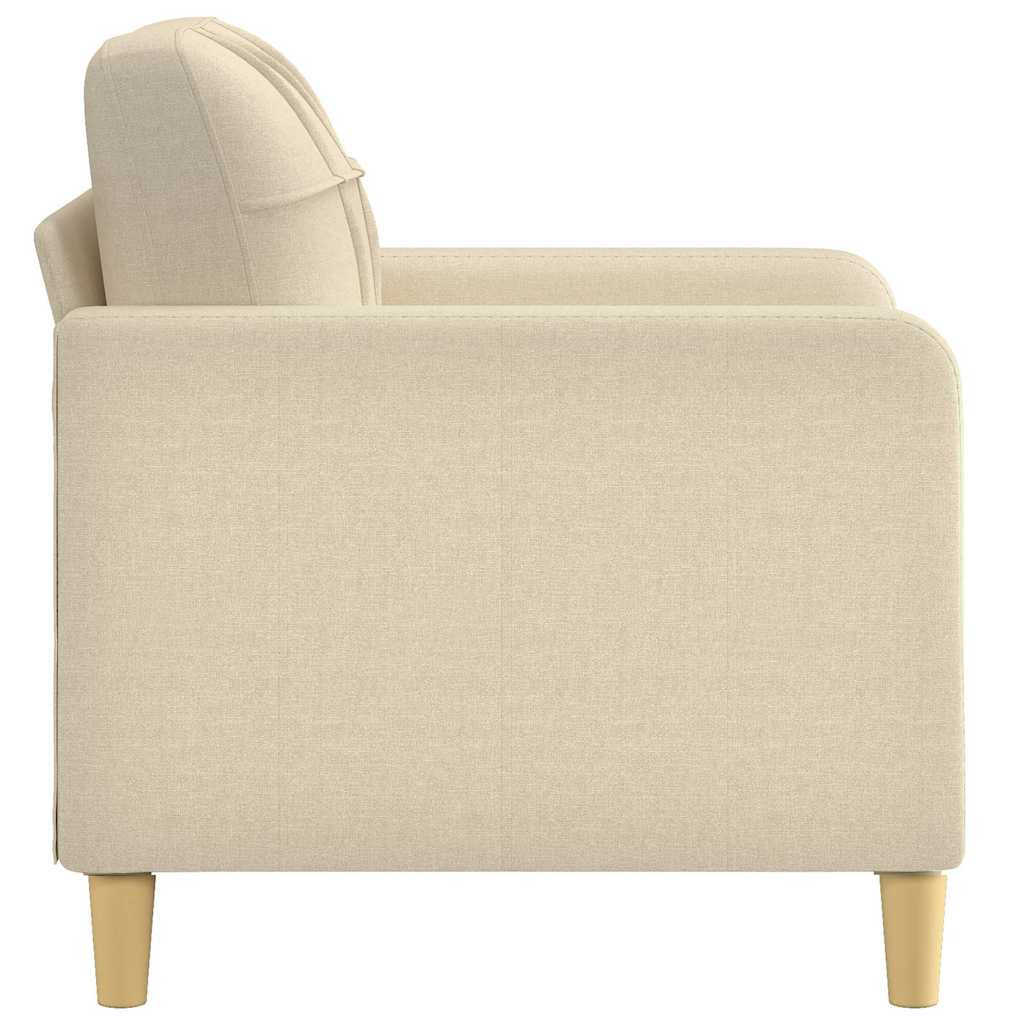 Fotelja krem 60 cm Tkanina