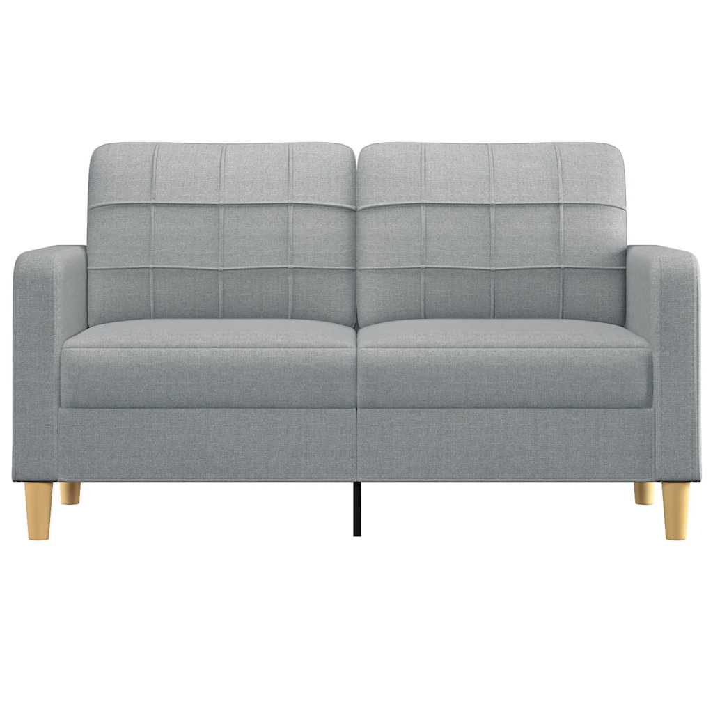 Dvosjed od tkanine svjetlosivi 140 cm