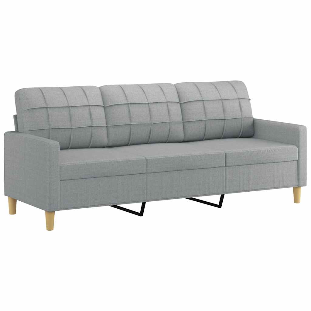 Trosjed od tkanine svjetlosivi 180 cm