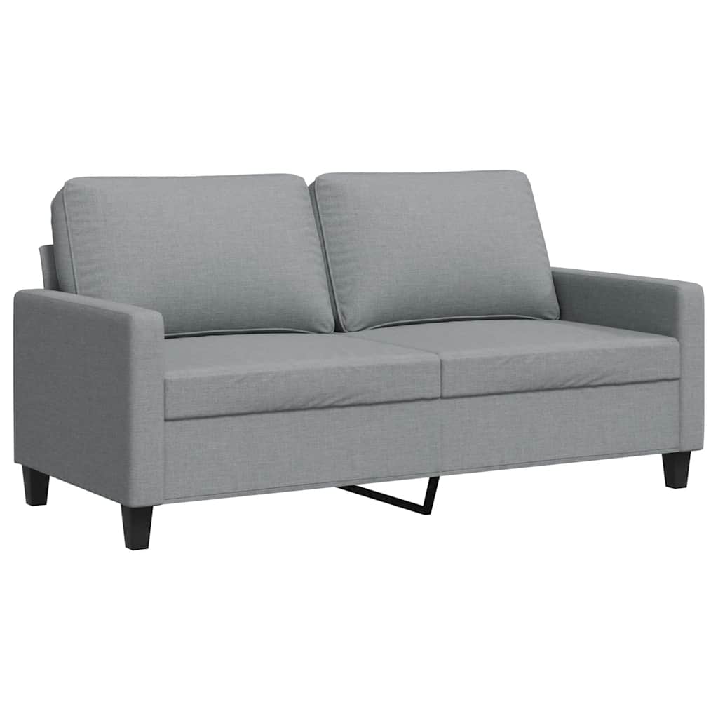 Dvosjed od tkanine svjetlosivi 140 cm