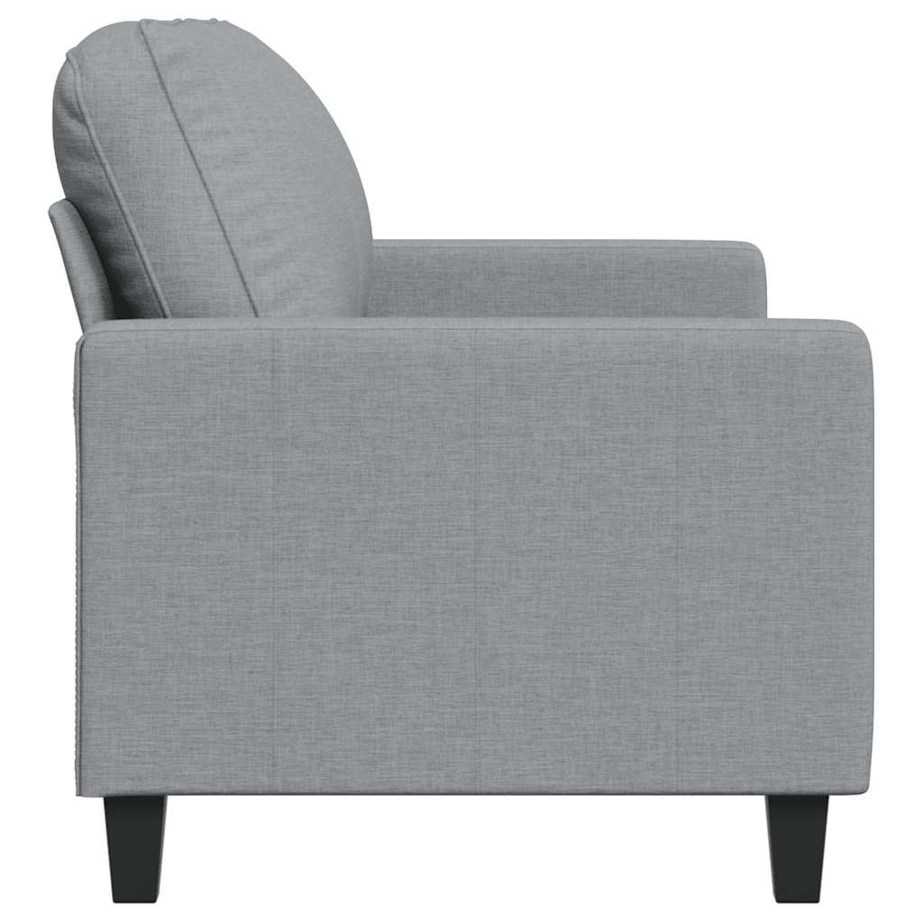 Dvosjed od tkanine svjetlosivi 140 cm