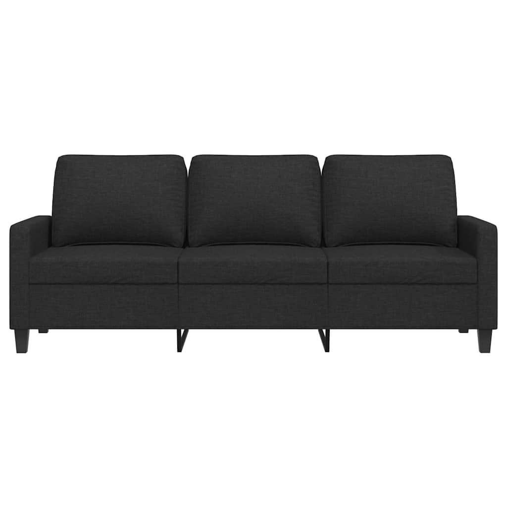 Trosjed od tkanine Crna 180 cm