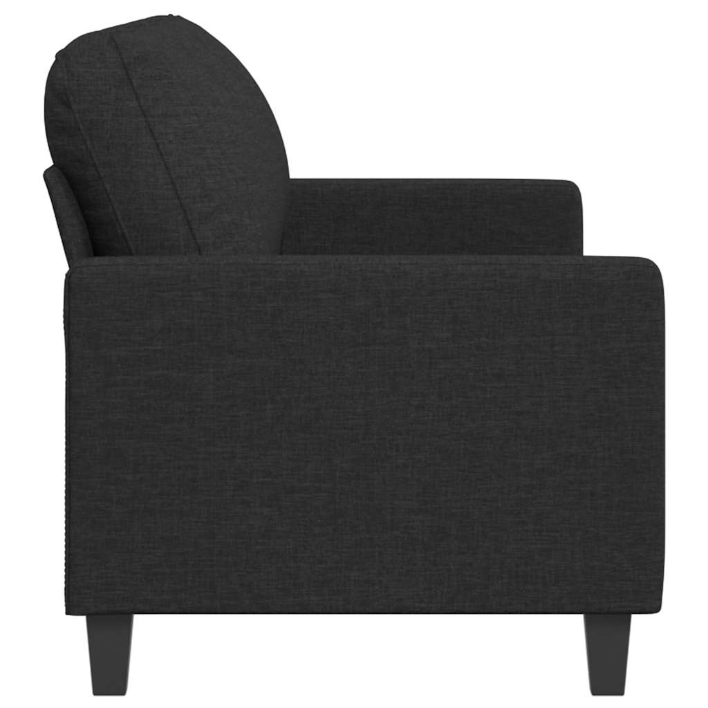 Trosjed od tkanine Crna 180 cm