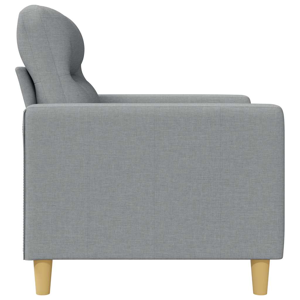 Dvosjed od tkanine svjetlosivi 120 cm