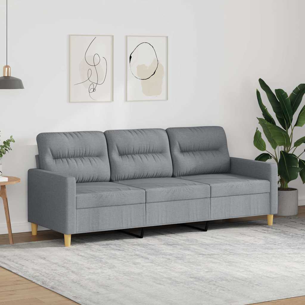 Trosjed od tkanine svjetlosivi 180 cm