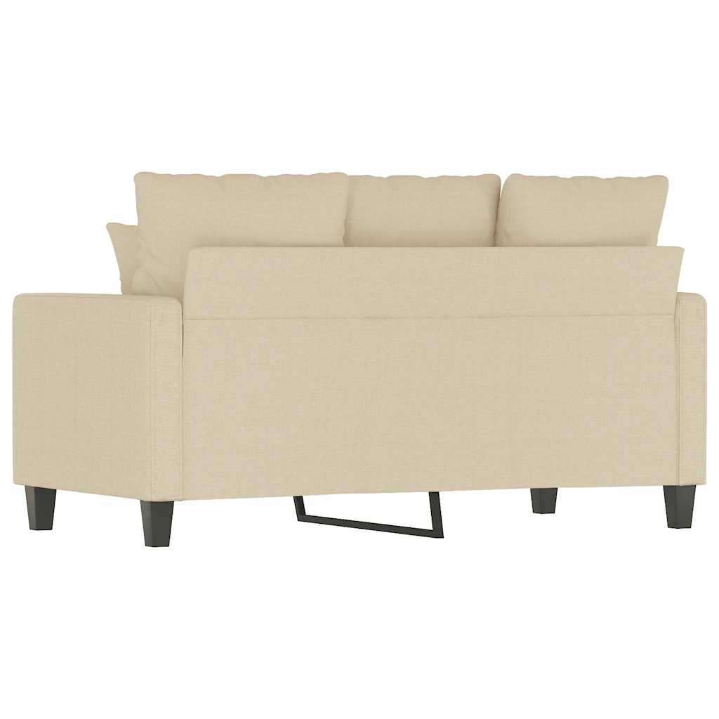 Dvosjed od tkanine krem 120 cm