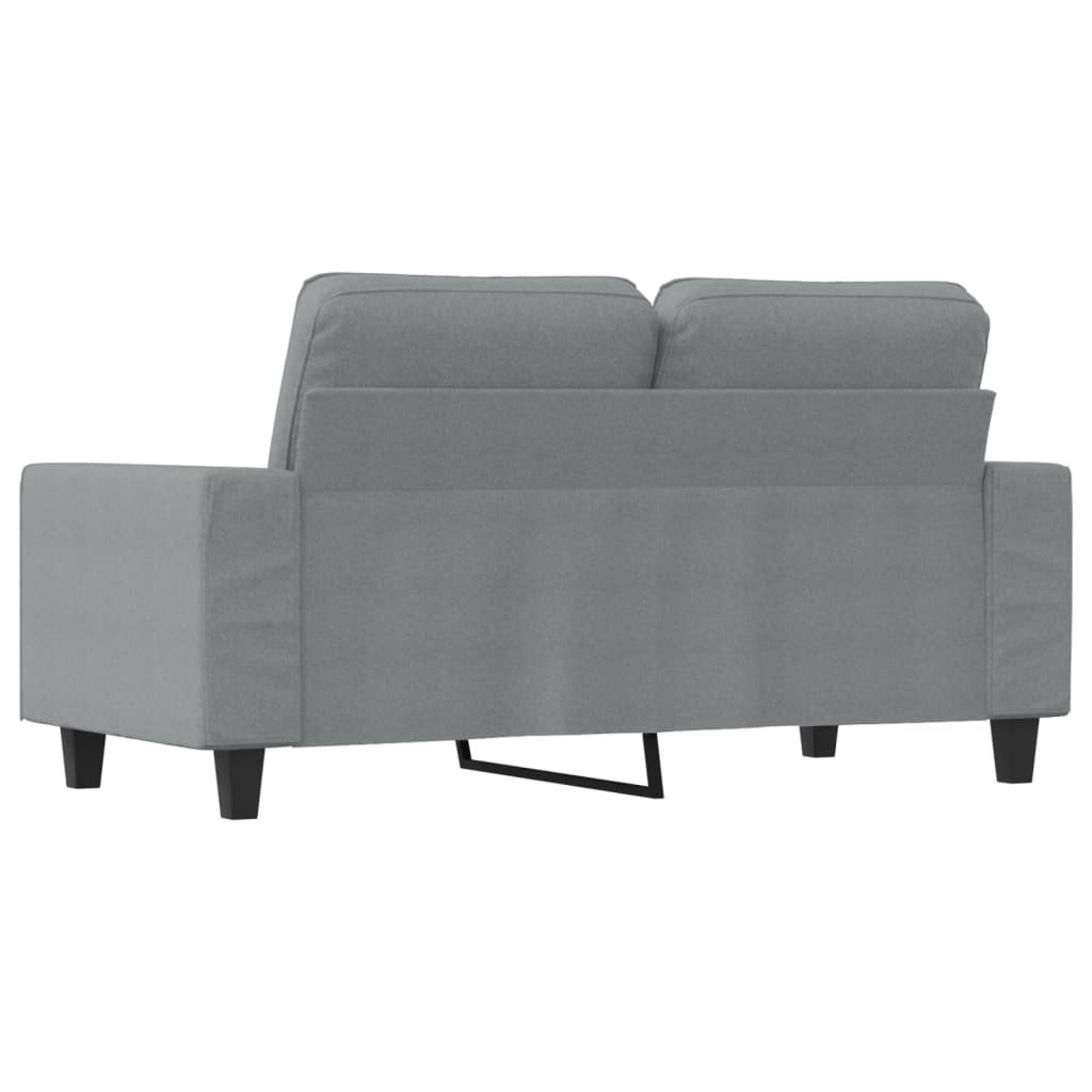 Dvosjed od tkanine svjetlosivi 120 cm