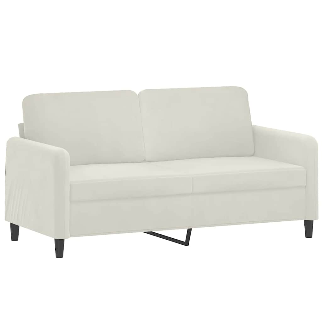 Dvosjed krem 140 cm baršunasti