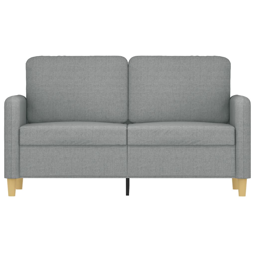 Dvosjed od tkanine svjetlosivi 120 cm