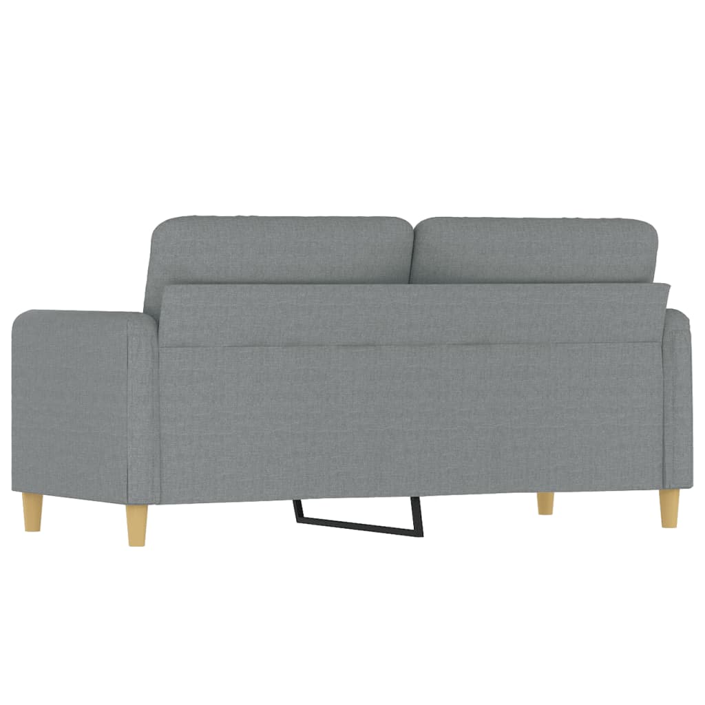 Dvosjed od tkanine svjetlosivi 140 cm