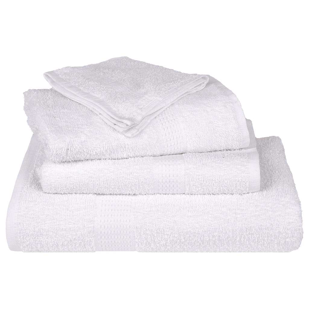 Krpe za pranje ŽABA 2 kom Bijele 15x21 cm 360 g/m²