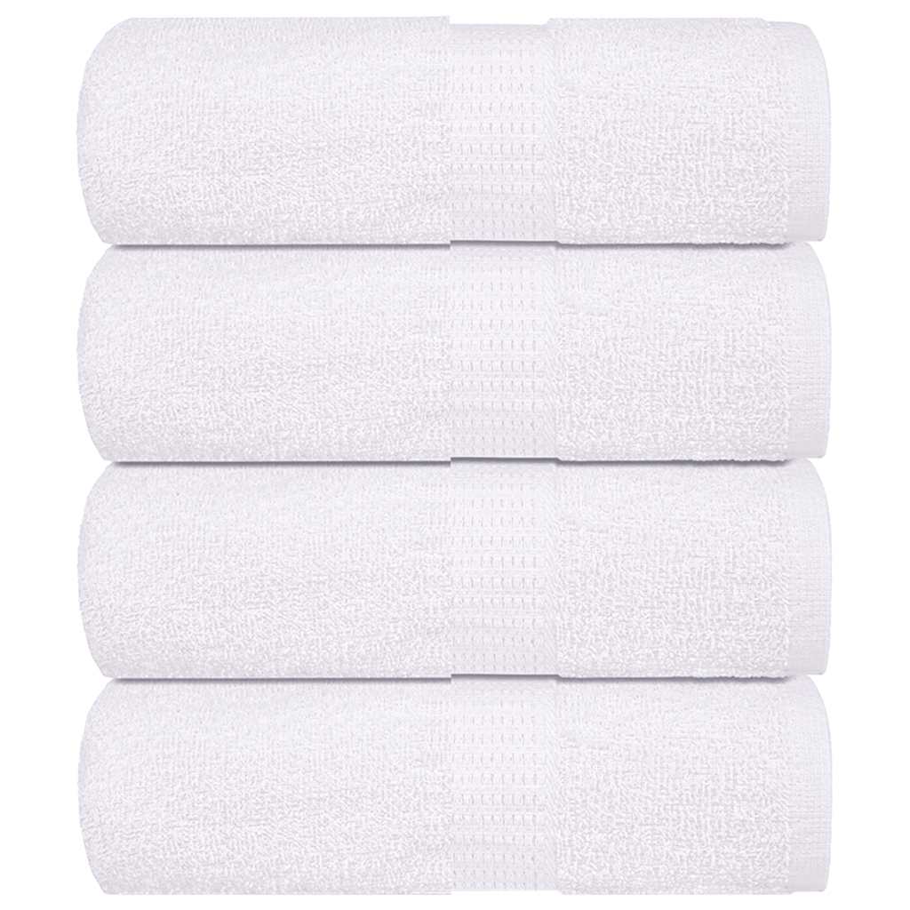 Ručnici za pranje FROGN 4 kom Bijeli 30x30 cm 360 g/m²