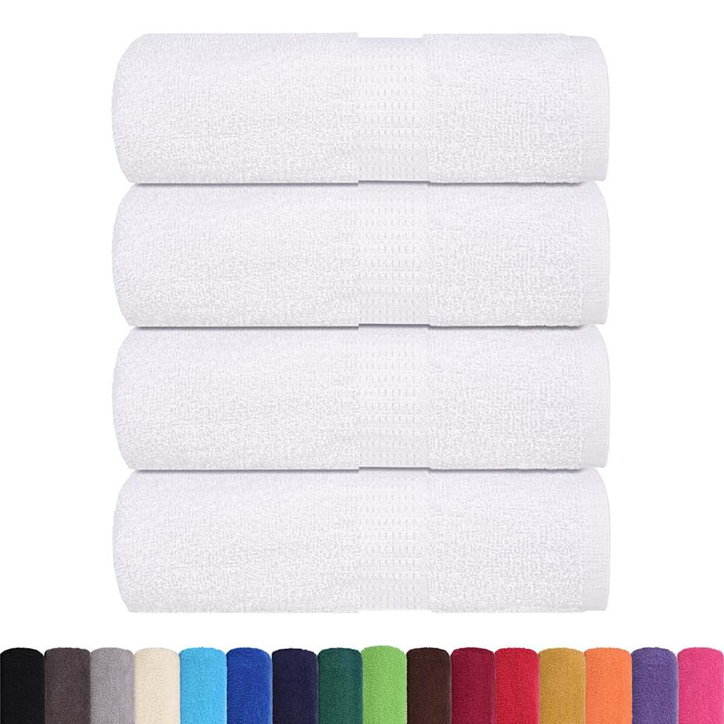 Ručnici za pranje FROGN 4 kom Bijeli 30x30 cm 360 g/m²
