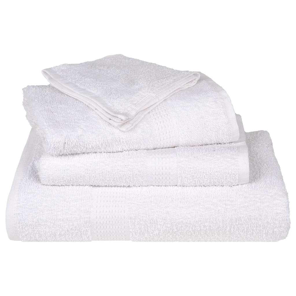 Ručnici za pranje FROGN 4 kom Bijeli 30x30 cm 360 g/m²