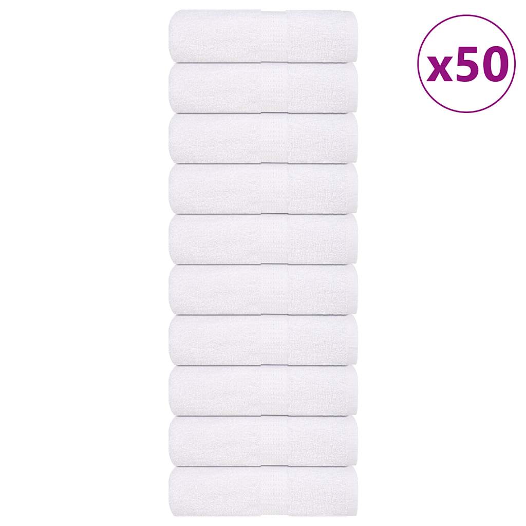 Ručnici za pranje FROGN 50 kom bijeli 30x30 cm 360 g/m²