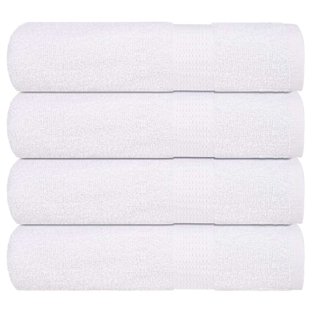 Ručnici za ruke FROGN 4 kom Bijeli 50x100 cm 360 g/m²